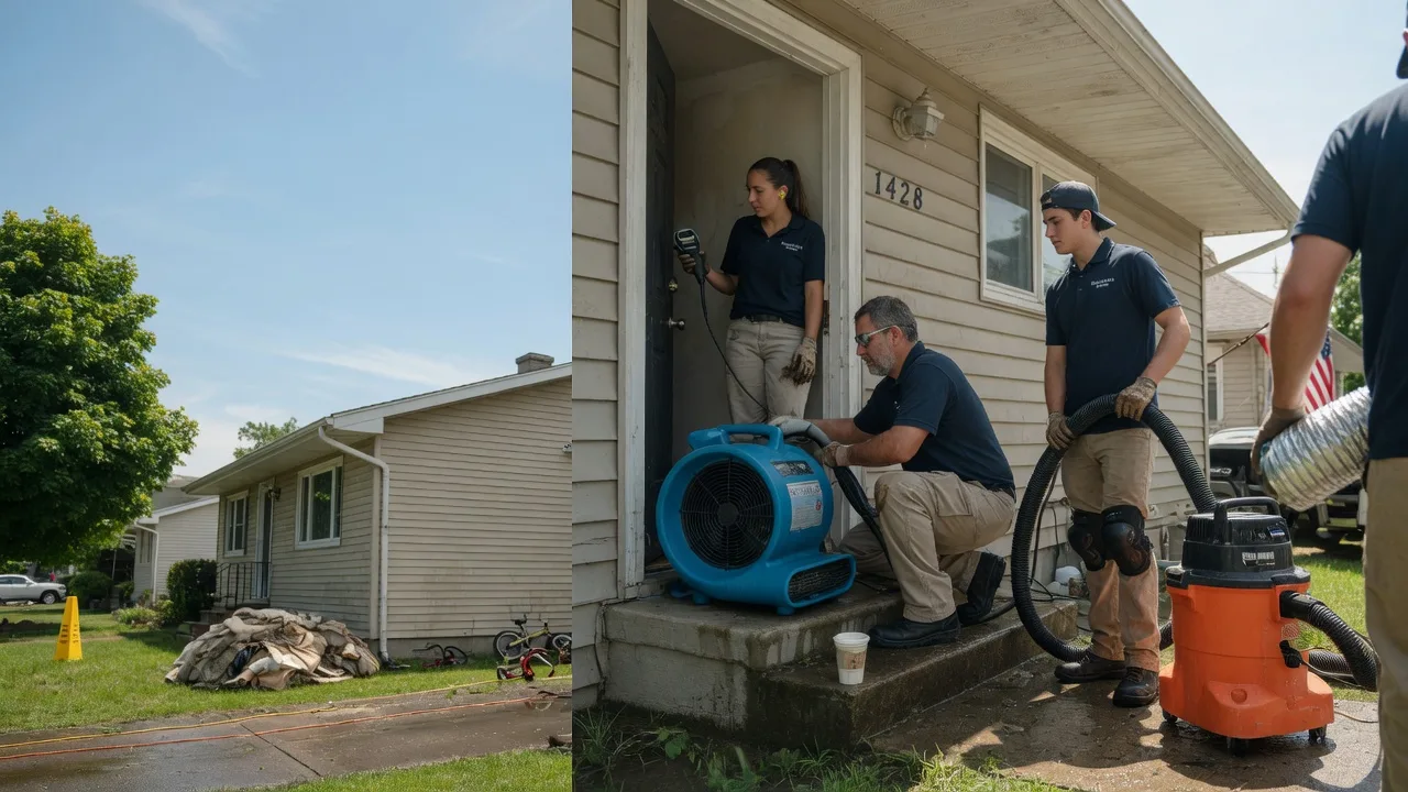 Water Damage Restoration in Leaf River, IL near me